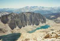 View of Mt Humphrey from Mt Whitney